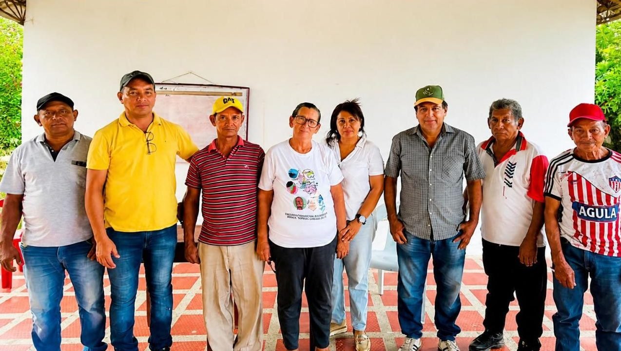Familias beneficiarias y líderes de AFROSABANAS en Sabanas de Beltrán
